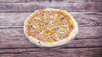 Hozzáadás a kosárhoz Sonkás-gombás-kukoricás pizza