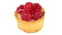 Objednať košíček cheesecake s ovocem - maliny