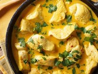 Objednať Žluté Curry s krevetami
