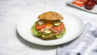 Hozzáadás a kosárhoz Szalonnás-Tojásos Hamburger