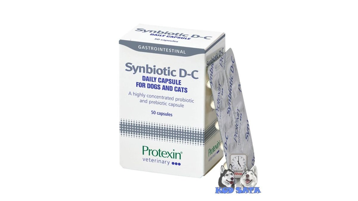 Protexin Synbiotic Probiotik Za Pse I Mačke 50kaps. | Pet shop Kod Sata ...