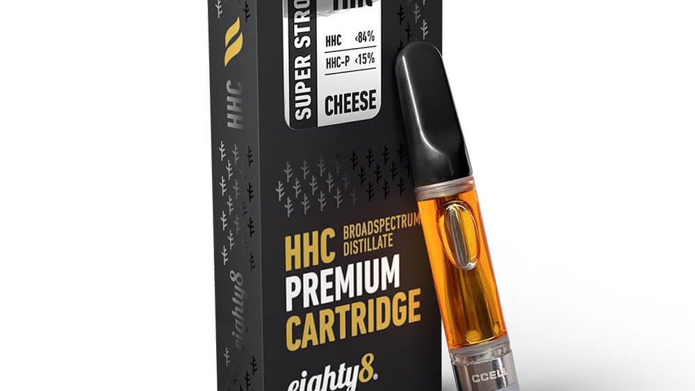 Eighty8 HHC-P Cartridge Super Strong Cheese – 1ml, e-Smoke Shop