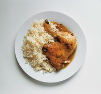 Objednať Zámecké kuře na žampionech, dušená rýže