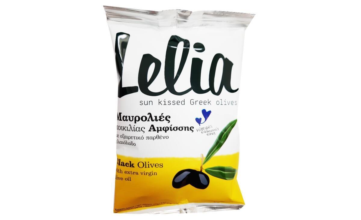 Lelia Olives Amfisis Black In Olive Oil 250g METRO Supermarket Mouttagiaka Wolt