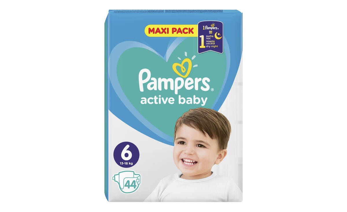 Pampers Active Baby Maxi Pack No6 X44 | METRO Supermarket Platy | Wolt