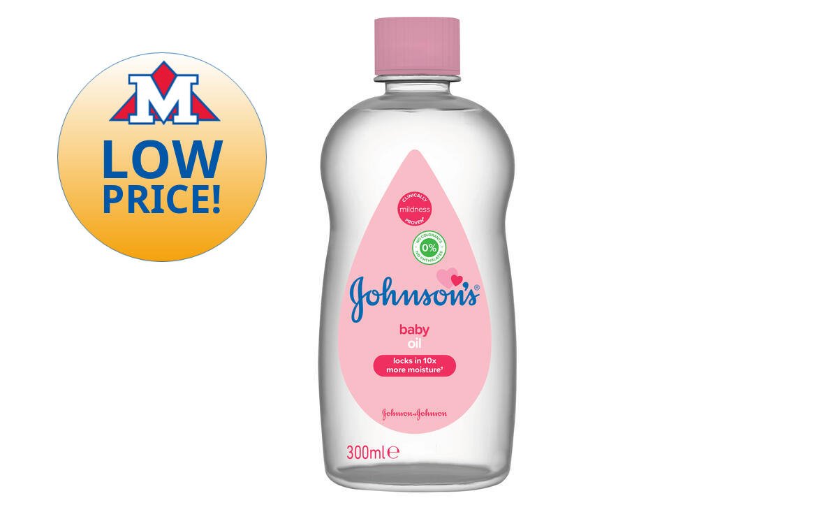 Johnson's baby store oil 300ml price