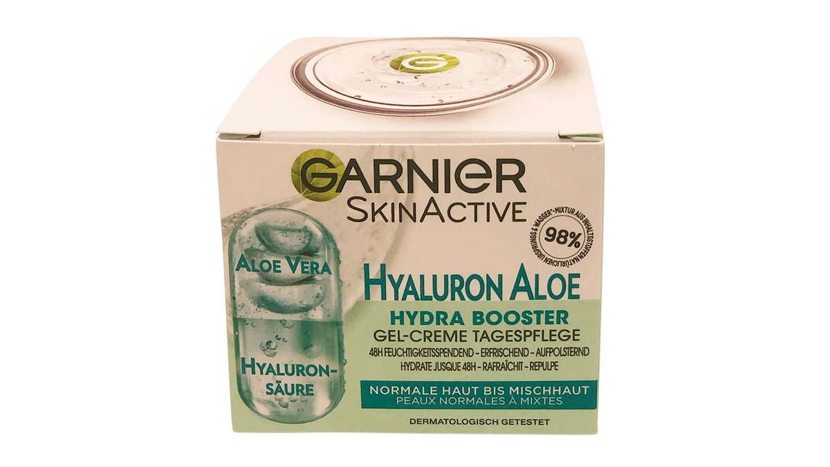 Aloe | MB Wolt Drogeriemarkt Skin | Garnier Active Gesichtscreme Hyaluron