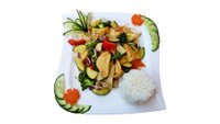 Objednať 61. Smažené tofu se zeleninou