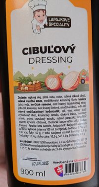 Objednať Cibuľový dresing 900ml