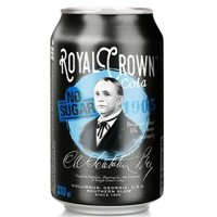 Objednať Royal Crown COLA NO SUGAR 0,33l PLECH
