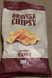 Objednať ORAVSKE CHIPSY Slanina 200g