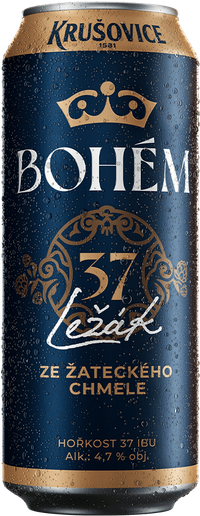 Objednať (Z) PLECH Krušovice BOHÉM 0,5l