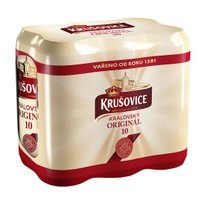 Objednať (Z) Krušovice 10° plech 0,5l 6x