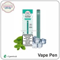 Objednať Blue Menthol Lady Dinner Elelktronická Cigareta