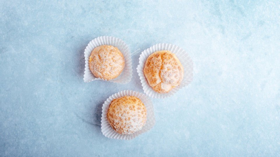 Bigne' vanilla (dough like a Princess donut)