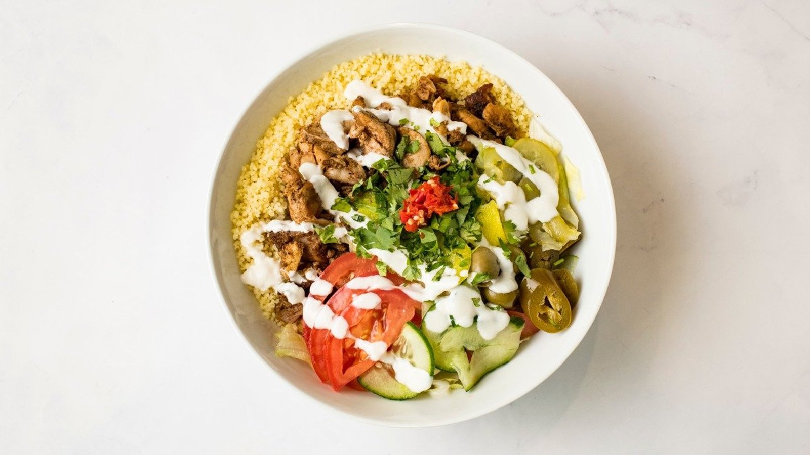 Hummus and Couscous Bar Aupark Wolt Delivery Bratislava