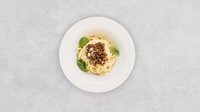 Objednať 🌱  Spaghetti pesto di pomodori secchi e olive