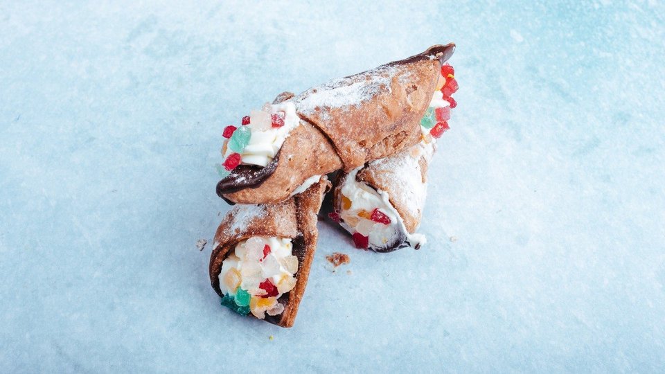Cannoli Siciliani candied fruit