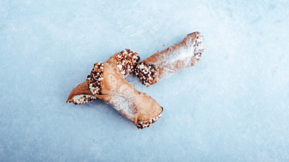 Cannoli Siciliani chocolate