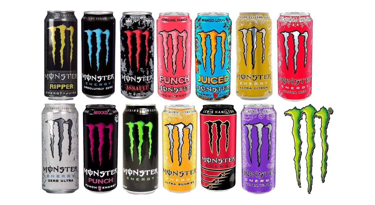 Monster Energy Drink Deal, 500ml X 2 | daves Food Store San Gwann | Wolt