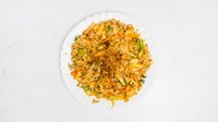 Objednať Opekané široké ryžové rezance s krevetami