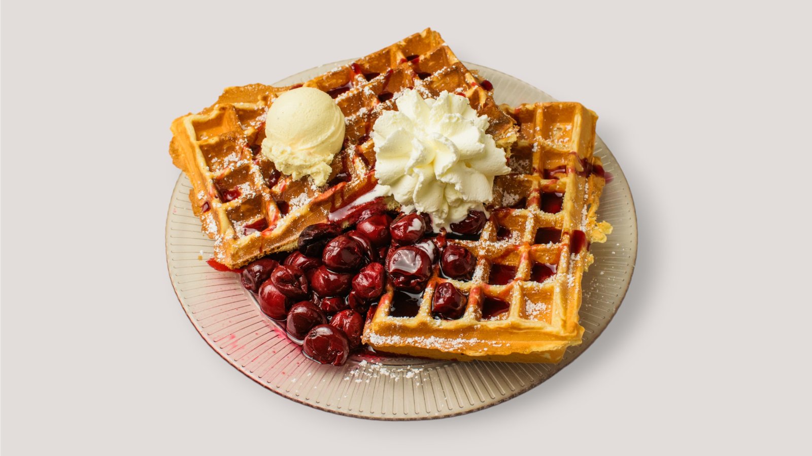 Heiße Waffeln komplett | Eiscafé San Remo | Wolt