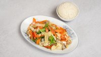 Objednať Míchaná zelenina s rýží 什锦菜