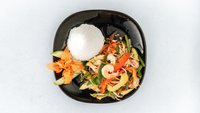 Objednať M48. Krevety se zeleninou s rýží
