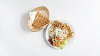 Objednať 11. Kebab talíř s chlebem
