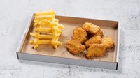Objednať Nugetky box menu s hranolkami ,tatarka