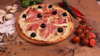 Hozzáadás a kosárhoz 4 húsos pizza (35 cm)