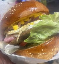Hozzáadás a kosárhoz Tükörtojás-kukoricás hamburger