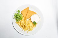 Objednať M73. Smažený sýr s hranolkami a tatarka