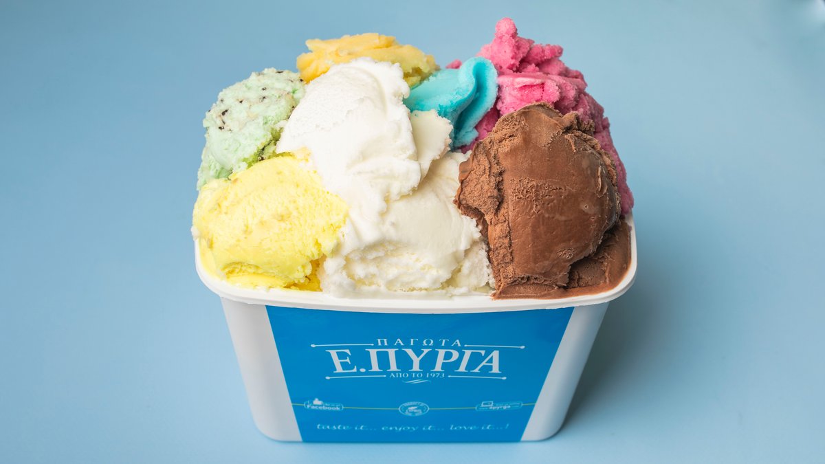 E.Pyrga Ice Cream Old Port Wolt Delivery Limassol