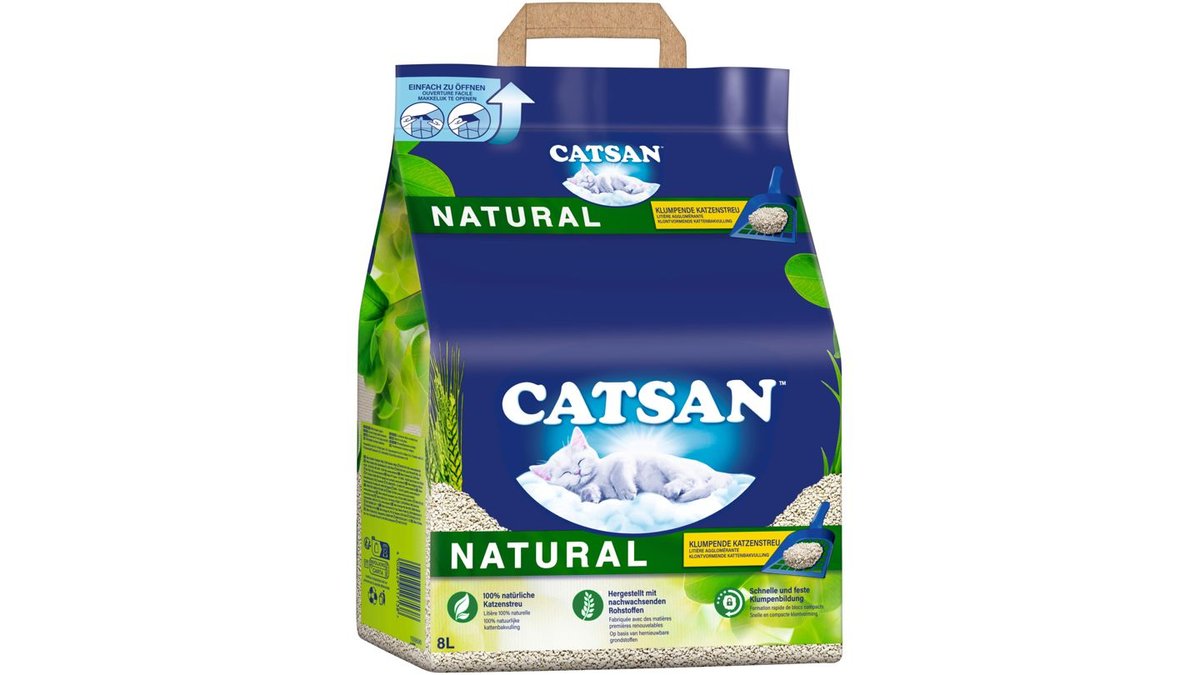 Catsan Natural 8l EDEKA Theresie Wolt