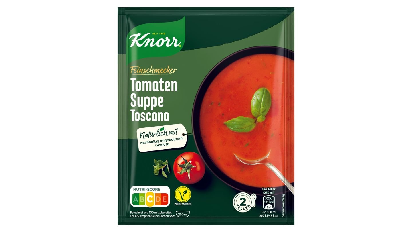 Knorr Feinschmecker Tomatensuppe Toscana, Instant, 500 ml | Wolt Market ...