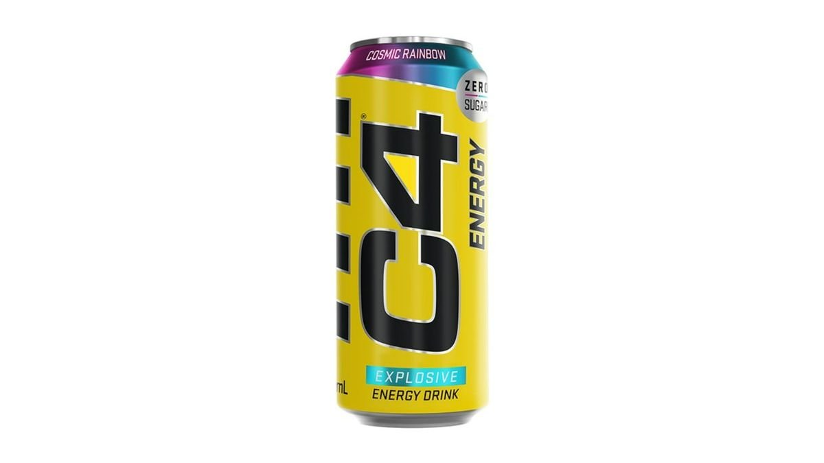Cellucor C4 Energy Drink, Cosmic Rainbow, Muscle Nation