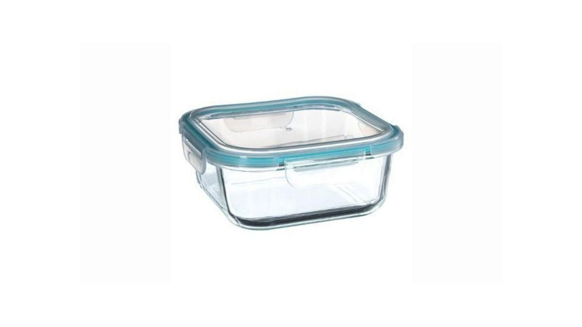 Set of 3 plastic storage boxes 700ml 5five