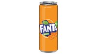 Hozzáadás a kosárhoz Fanta narancs ízű szénsavas üdítőital cukorral és édesítőszerekkel 330 ml