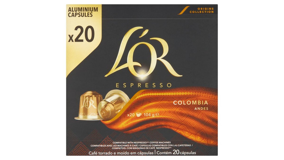 40x Capsulas L'or - Espresso Forza