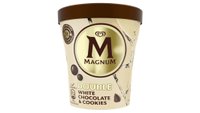 Hozzáadás a kosárhoz Magnum poharas jégkrém Fehércsokoládé-Keksz 440 ml