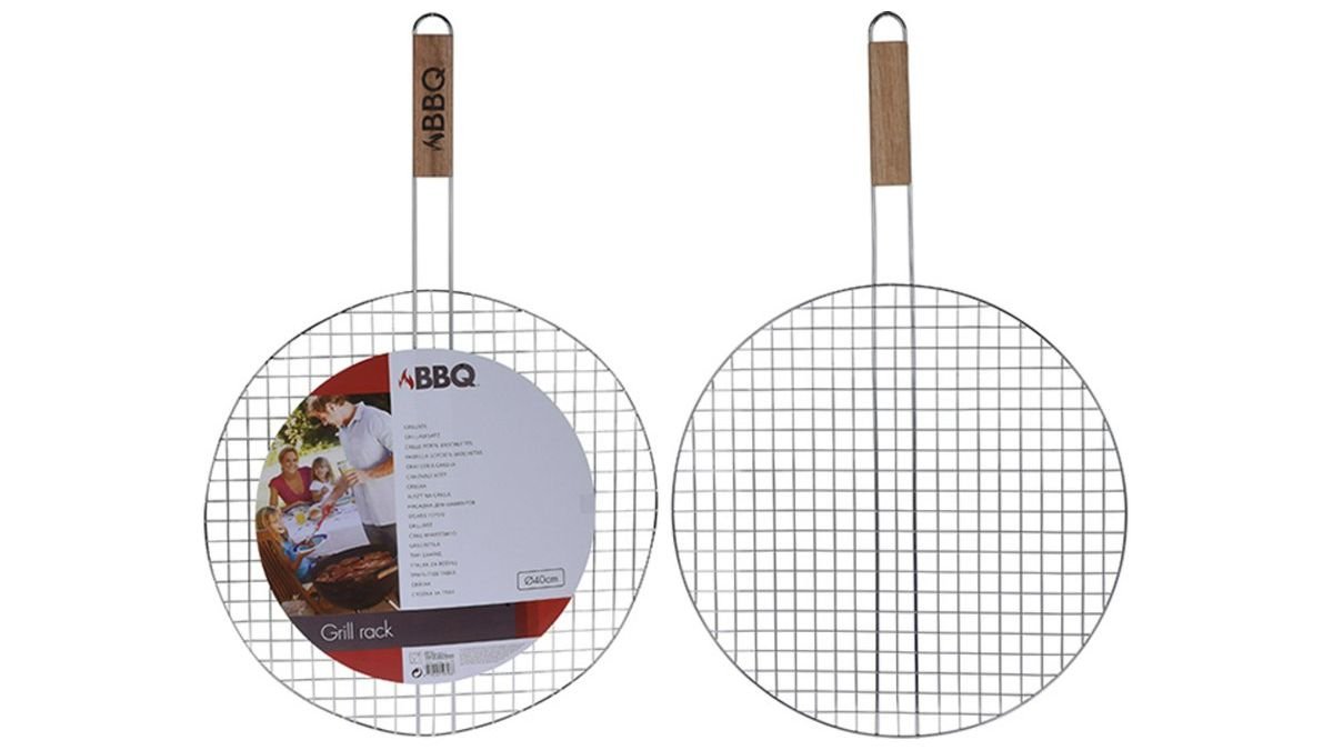 Grille barbecue ronde - Diam. 40 cm.