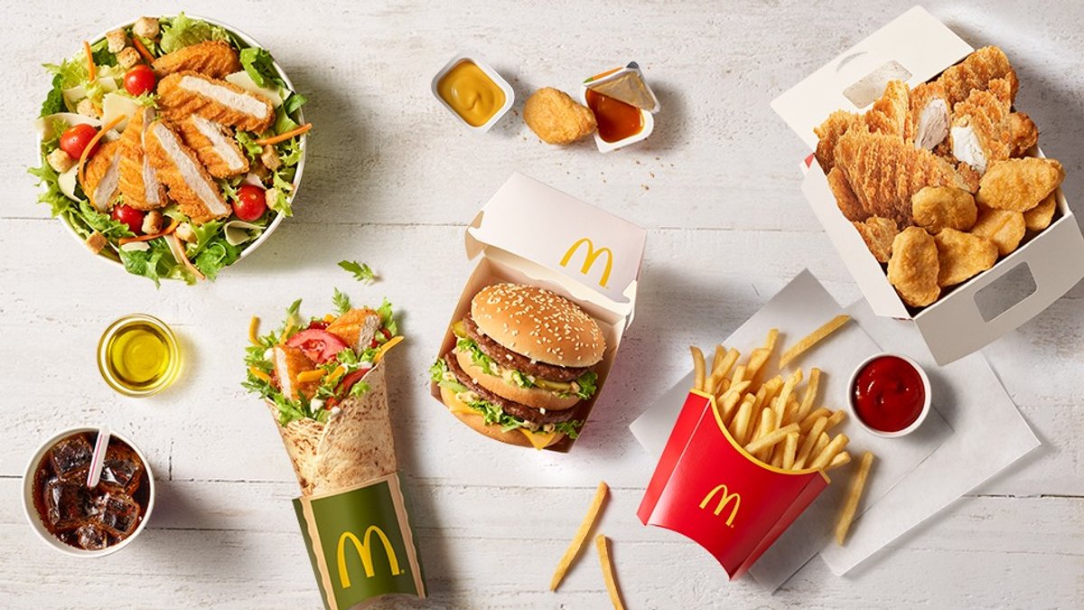 McDonald's with free delivery 💙