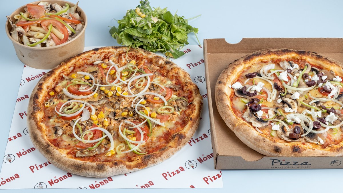 Pizza Nonna Wolt Διανομή Θεσσαλονίκη