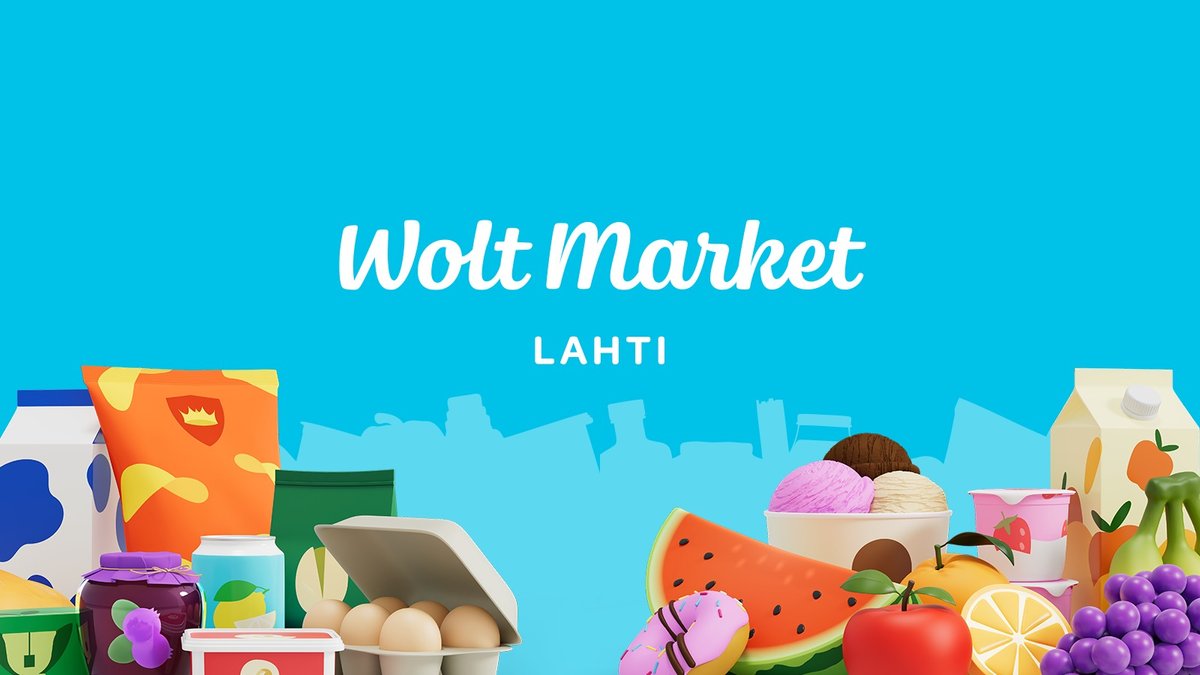 Wolt Market Lahti | Woltin oma ruokakauppa. Ilmainen kuljetus yli 45 €  tilauksiin! | Lahti