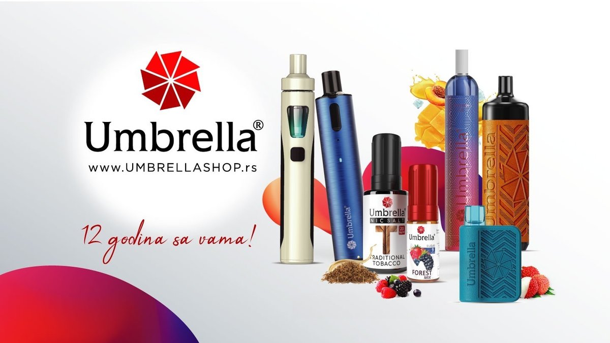 TEČNOSTI za ECIGARETE Umbrella VAPE TC Ada Mall Wolt