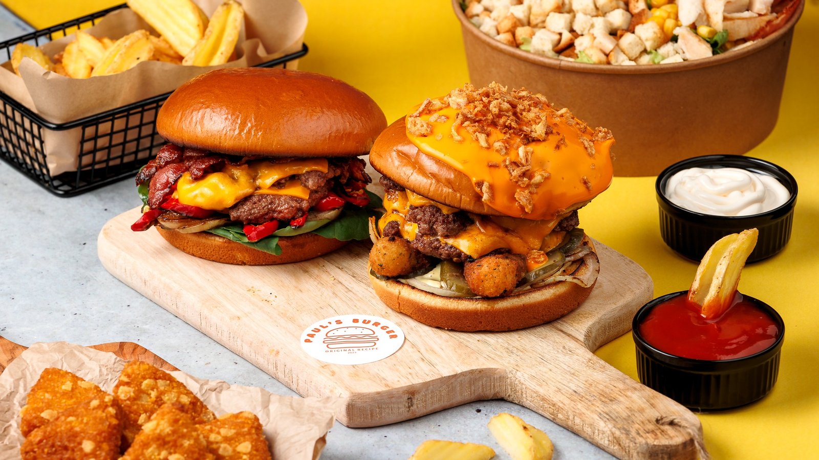 Paul's Burger Wolt Delivery Thessaloniki