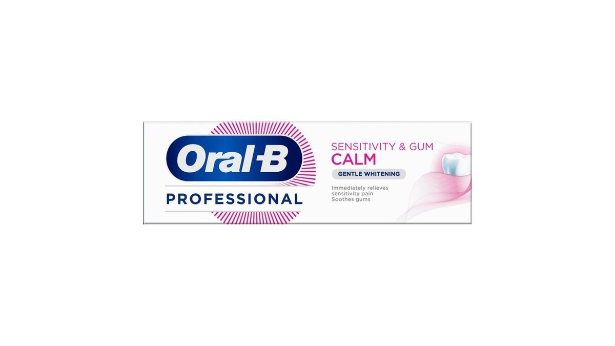 Oral-B Professional Sensitivity & Gum Calm Gentle Whitening Zubní Pasta ...